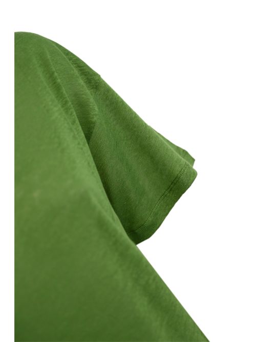Blusa Barca in jersey di lino Verde WEEKEND MAX MARA | 2515941032600005